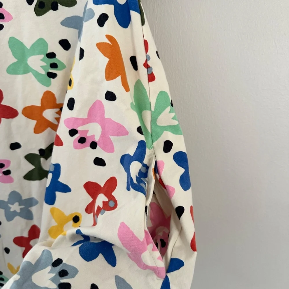 Hanna Andersson Playground Cotton Star Short Sleeve Tunic Dress Back To School